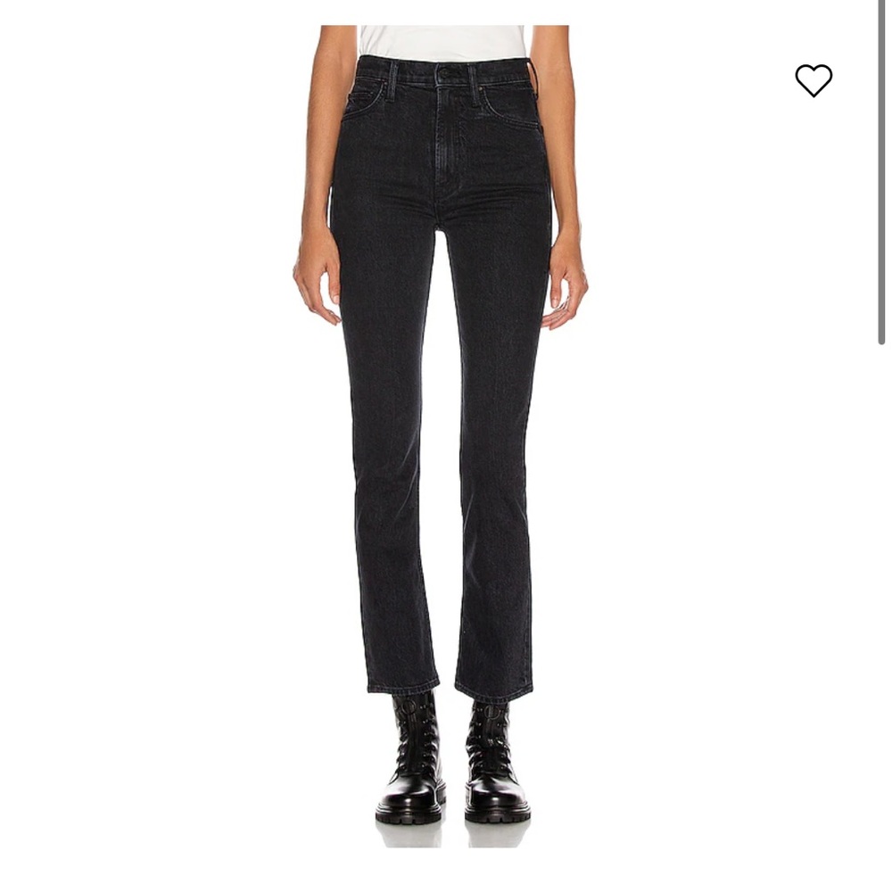 MOTHER Denim High Waisted Rider Skimp Jeans